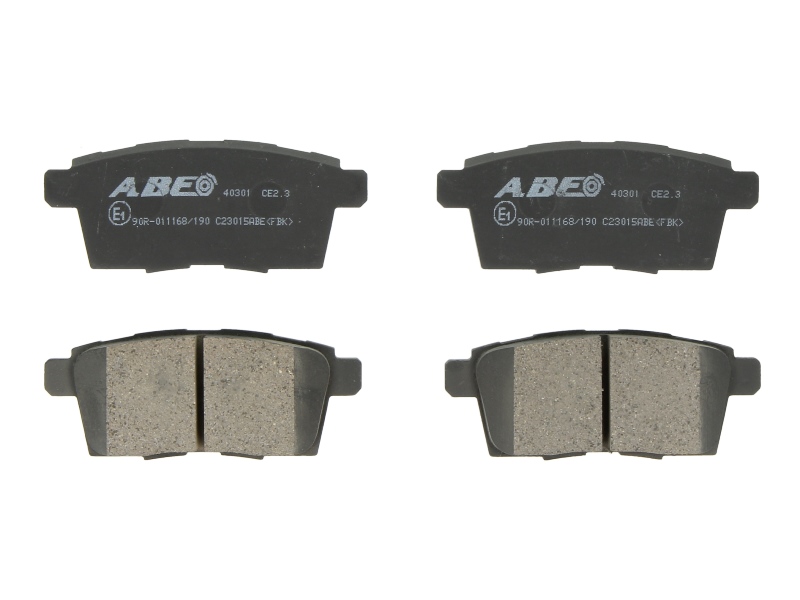Комплект гальмівних колодок задн , FORD USA EDGE  LINCOLN MKX  MAZDA CX-7, CX-9 2.2D-3.7 06.06-
