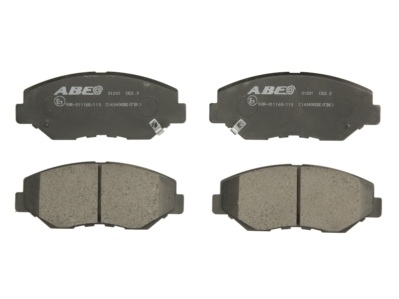 Комплект тормозных колодок передн , HONDA ACCORD IX, ACCORD VII, CITY IV, CIVIC IX, CIVIC X, CR-V I, CR-V II, CR-V IV, CR-V V, ELEMENT, ODYSSEY, PILOT 1.0-3.5 01.99-