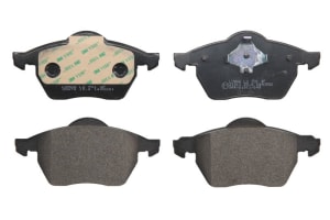 Гальмівні колодки передні (без датчика) AUDI A3/TT (97-); SEAT LEON/TOLEDO (99-