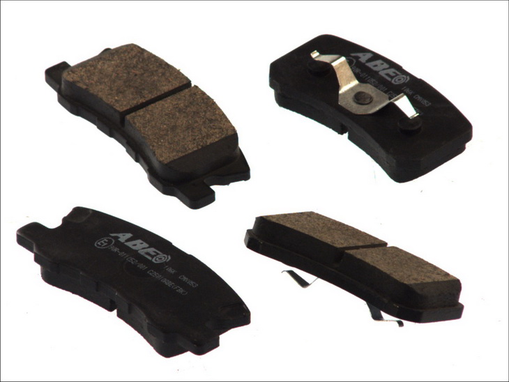 Комплект гальмівних колодок задн , CHRYSLER 200, SEBRING  CITROEN C4 AIRCROSS, C-CROSSER, C-CROSSER ENTERPRISE  DODGE AVENGER, CALIBER  JEEP COMPASS, PATRIOT  LANCIA FLAVIA 1.6-3.8 11.86-