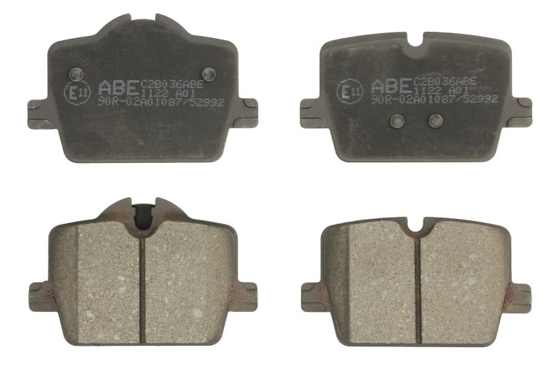 Комплект тормозных колодок задн , BMW 2 (G42, G87), 3 (G20, G80, G28), 3 (G21), 3 (G21, G81), 4 (G22, G82), 4 (G23, G83), 4 GRAN COUPE (G26), I4 (G26), Z4 (G29)  TOYOTA SUPRA 2.0-Electric 11.18-