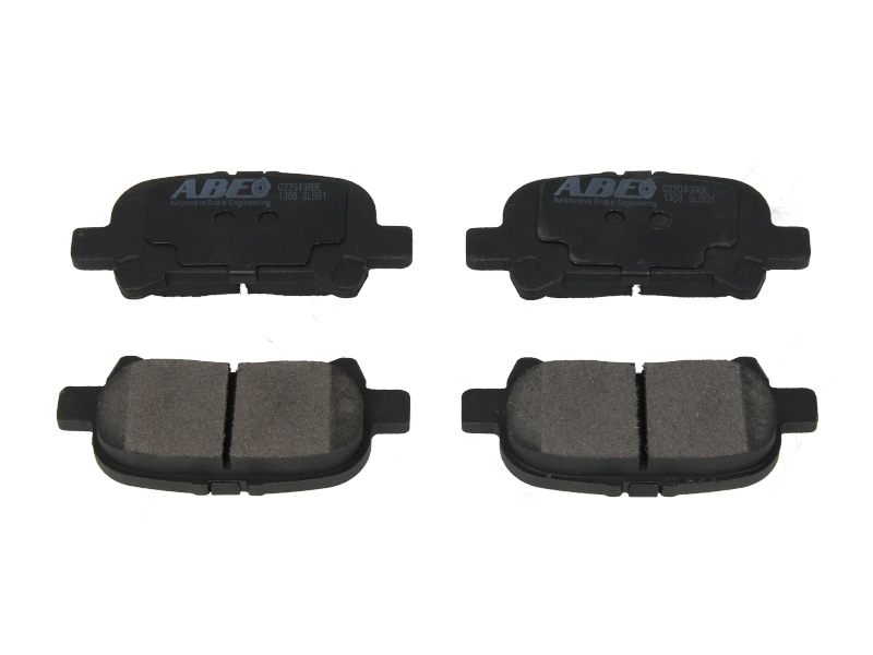 Комплект гальмівних колодок задн , TOYOTA AVALON, CAMRY, HARRIER, MARK X ZIO I, RAV 4 III, RAV 4 IV, SOLARA 2.0-3.5 06.98-