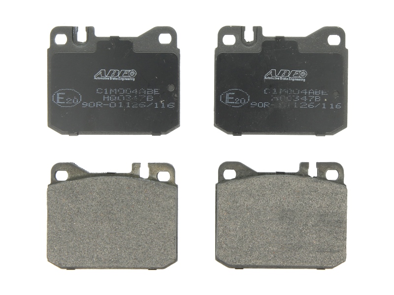 Комплект гальмівних колодок передн , MERCEDES 123 (C123), 123 T-MODEL (S123), 123 (W123), 124 (W124), S (C126), S (W116), S (W126), SL (C107), SL (R107) 2.0-5.5 05.71-08.92