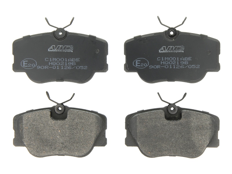 Комплект гальмівних колодок передн , MERCEDES 124 (C124), 124 T-MODEL (S124), 124 (W124), 190 (W201), E (A124), E (C124), E T-MODEL (S124), E (W124), M (W164), S (W126) 2.0-3.0D 04.84-12.11