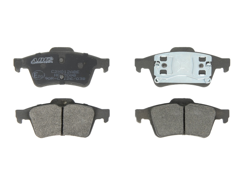 Комплект тормозных колодок задн , FORD C-MAX II, ECOSPORT, FOCUS II, FOCUS III, GRAND C-MAX, KUGA II, TOURNEO CONNECT, TRANSIT CONNECT  NISSAN PRIMERA  RENAULT ESPACE IV, LAGUNA II 1.5-3.5 09.00-