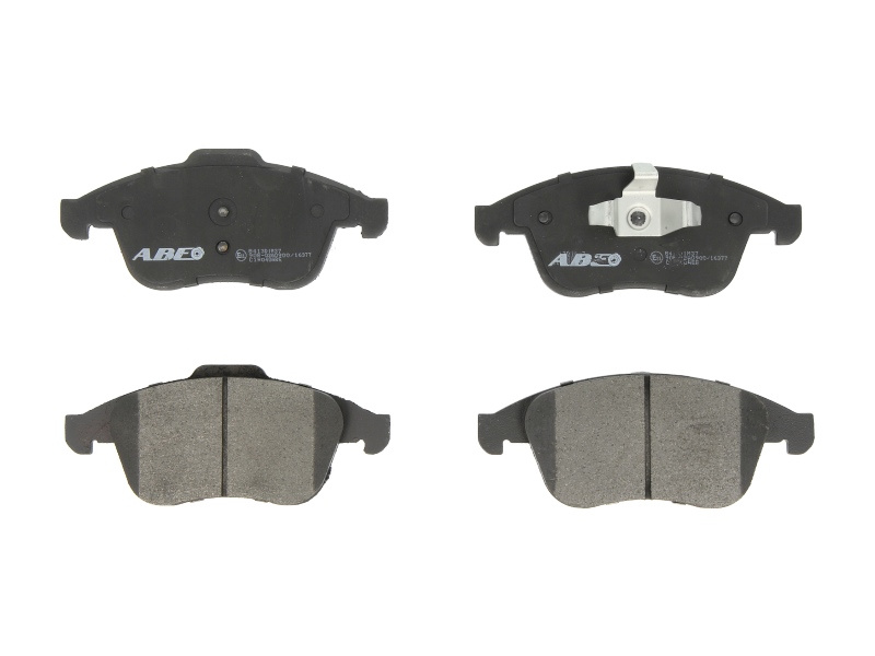 Комплект гальмівних колодок передн , RENAULT CLIO IV, GRAND SCENIC III, LAGUNA, LAGUNA III, LATITUDE, MEGANE, MEGANE II, MEGANE III, SCENIC III 1.2-3.5 05.06-