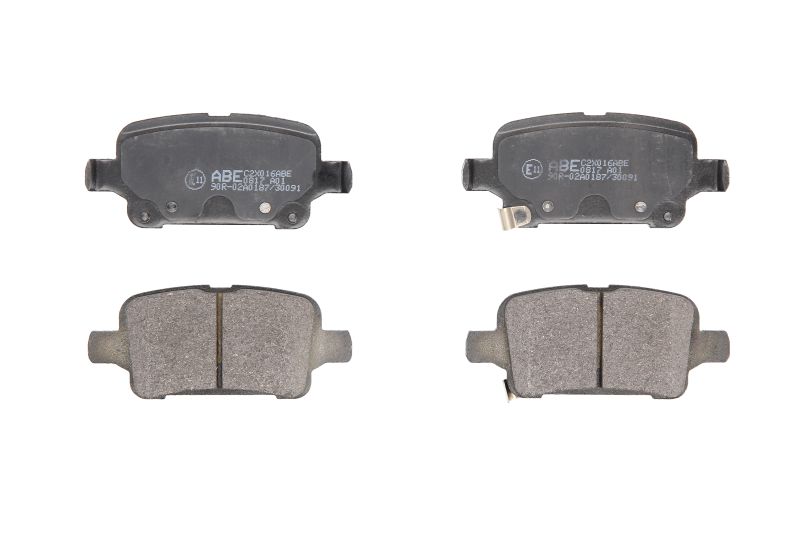 Комплект тормозных колодок задн , CHEVROLET VOLT  OPEL AMPERA-E, ASTRA K, ASTRA K/KOMBI, INSIGNIA B, INSIGNIA B COUNTRY, INSIGNIA B GRAND SPORT 1.0-Electric 06.15-