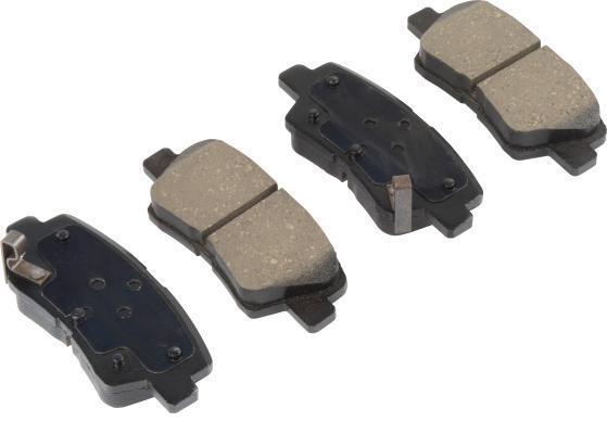 Комплект тормозных колодок задн (без аксессуаров; с шумопоглощающей накладкой), HYUNDAI ACCENT IV, ACCENT V, BAYON, CRETA, ELANTRA VI, GRANDEUR, I10 II, I10 III, I20 ACTIVE 1.0-Electric 06.10-