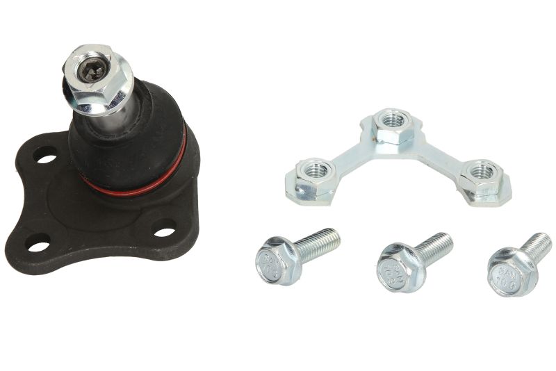 Шарова опора Прав (нижн передн) (діаметр конуса 18mm, з комплектуючими) AUDI A3; SEAT LEON, TOLEDO II; SKODA FABIA I, OCTAVIA I; VW BORA, BORA I, GOLF IV, NEW BEETLE, POLO 1.2-3.2 09.96-12.13