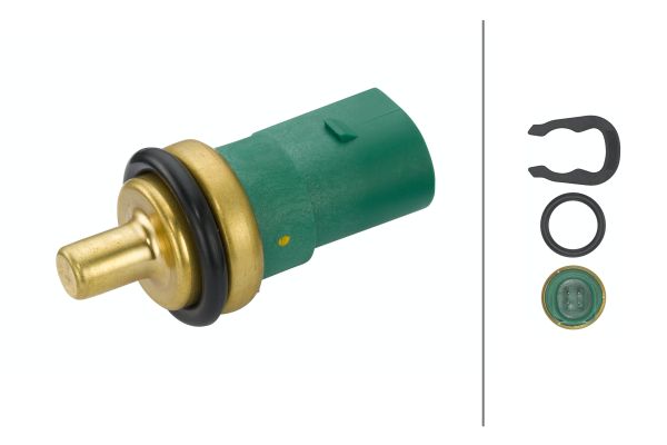 Датчик температури охолоджуючої рідини (кількість контактів: 4) AUDI A2, A3, A4 B5, A4 B6, A4 B7, A6 C4, A6 C5, A6 C6, A8 D2, A8 D3, ALLROAD C5, CABRIOLET B3, TT; FORD GALAXY I 1.0-6.0 07.90-08.14