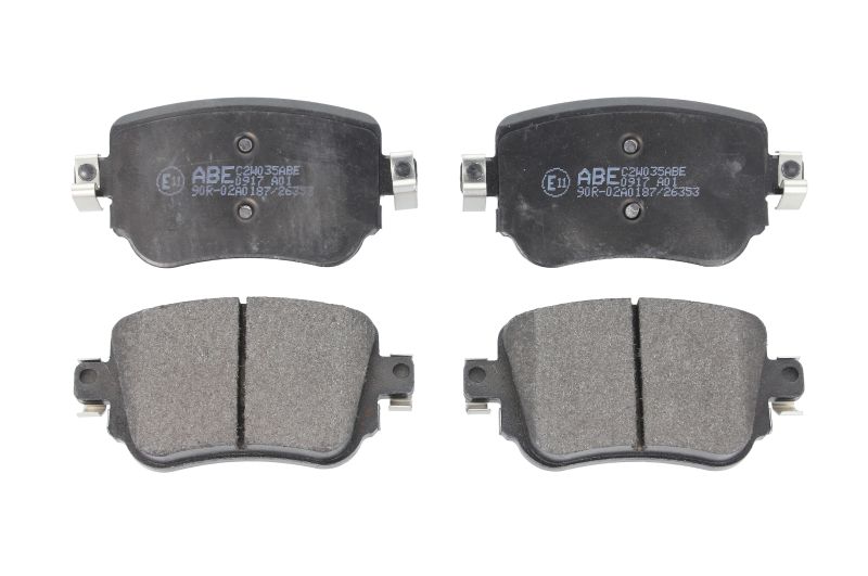 Комплект гальмівних колодок задн , AUDI A1, A1 CITY CARVER, A3, Q3, TT  SEAT ALHAMBRA, LEON, LEON SC, LEON SPORTSTOURER, LEON ST, LEON ST/KOMBI  SKODA KODIAQ I, OCTAVIA III 1.0-Electric 05.10-