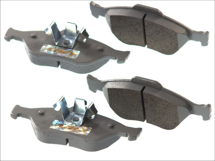 Комплект гальмівних колодок передн , FORD C-MAX II, FIESTA, FIESTA IV, FIESTA V, FIESTA/HATCHBACK, FIESTA/MINIVAN, FUSION, KA, PUMA, STREET KA  MAZDA 121 III, 121 III/HATCHBACK 1.0-2.3 08.95-12.14