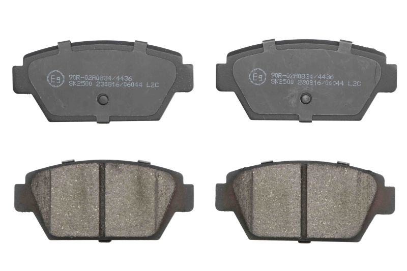 Комплект тормозных колодок задн , ISUZU MIDI  MITSUBISHI COLT II, COLT III, ECLIPSE I, ECLIPSE II, GALANT V, GALANT VI, GALANT VII, LANCER III, LANCER IV, LANCER V, MIRAGE IV 1.0-2.4 01.74-10.03
