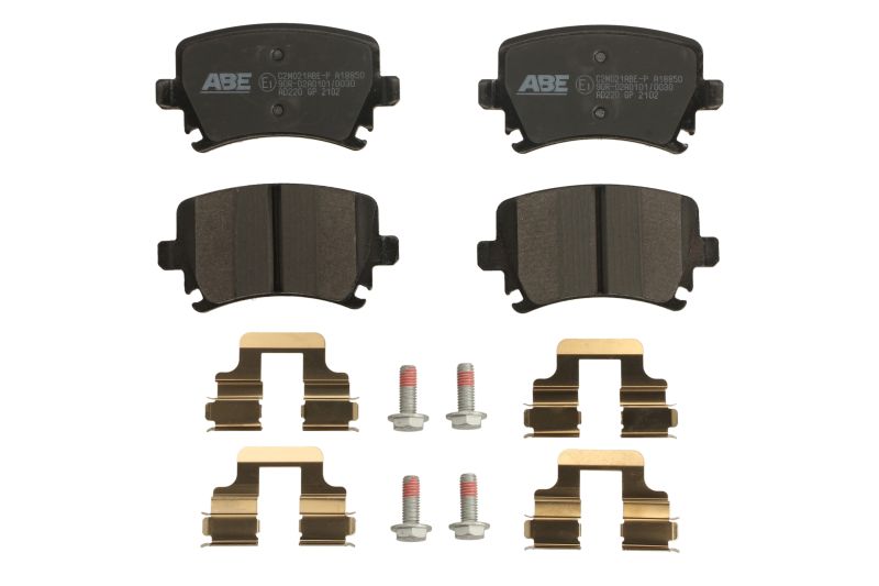 Комплект гальмівних колодок задн , DS DS 3  AUDI A3, A4 B5, A4 B6, A4 B7, A4 B8, A6 ALLROAD C6, A6 C4, A6 C5, A6 C6, A8 D3, Q3, TT  RENAULT FLUENCE, GRAND SCENIC IV 1.0-Electric 10.90-