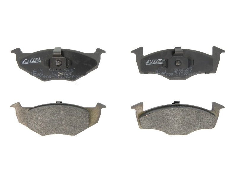 Комплект гальмівних колодок передн , SEAT CORDOBA, CORDOBA VARIO, IBIZA II, IBIZA III, TOLEDO I  VW GOLF III, POLO, POLO III, POLO III CLASSIC, POLO/KOMBI, SAVEIRO I, VENTO 1.0-1.9D 08.90-11.09
