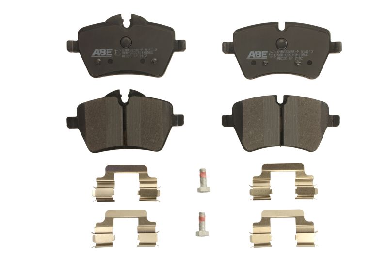 Комплект гальмівних колодок передн , MINI (R50, R53), (R52), (R56), (R57), (R58), (R59), CLUBMAN (R55), COUNTRYMAN (R60), PACEMAN (R61) 1.4D-2.0D 06.01-10.16