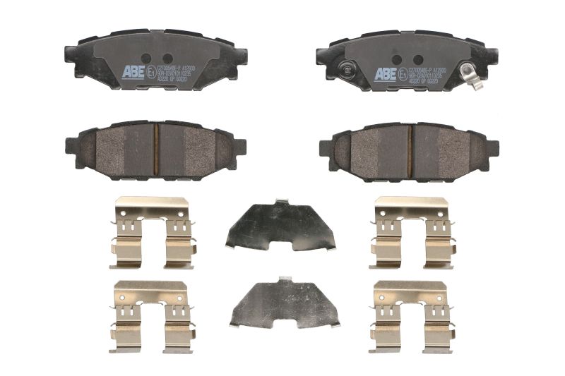 Комплект гальмівних колодок задн , PORSCHE 911  SUBARU BRZ, FORESTER, IMPREZA, LEGACY III, LEGACY IV, LEGACY V, OUTBACK, TRIBECA, XV  TOYOTA GT 86 1.5-3.6 07.77-