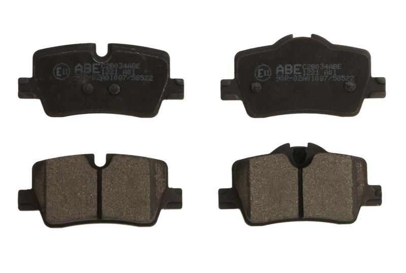 Комплект гальмівних колодок задн , BMW 2 (G42, G87), 3 (G20, G80, G28), 3 (G21), 3 (G21, G81), 4 (G22, G82), 4 (G23, G83), 4 GRAN COUPE (G26) 1.6-3.0DH 11.18-