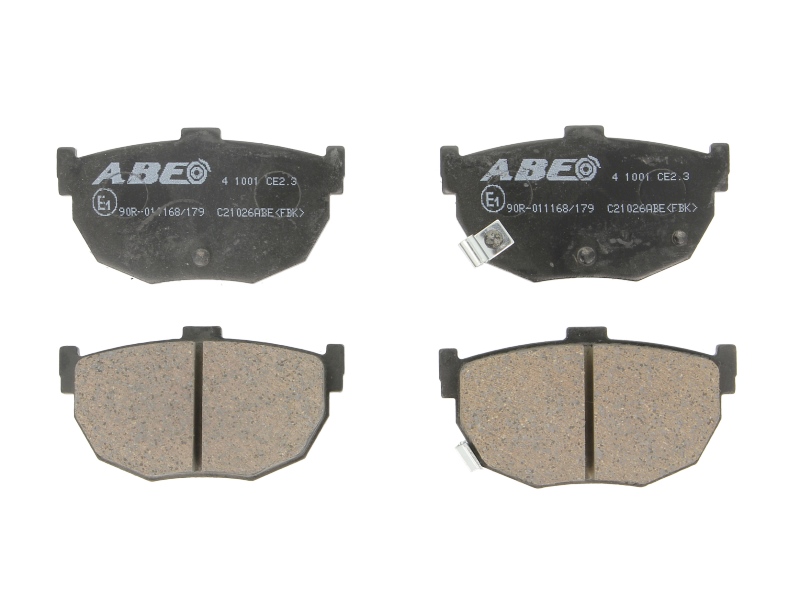 Комплект тормозных колодок задн , HYUNDAI COUPE I, COUPE II, ELANTRA III, ELANTRA IV, GETZ, LANTRA I, LANTRA II, TIBURON  KIA CERATO I, CERATO II, CERATO KOUP III  NISSAN 240SX 1.1-3.0 01.83-