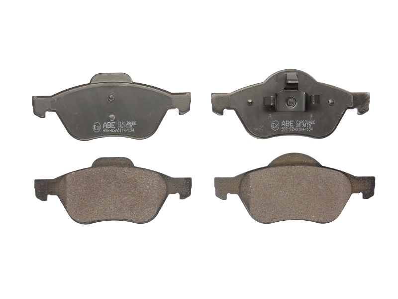 Комплект гальмівних колодок передн , RENAULT CLIO III, GRAND SCENIC II, MEGANE II, MEGANE II/KOMBI, SCENIC II 1.4-2.0D 09.02-