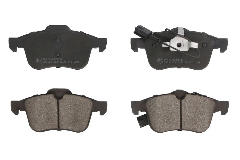 Комплект гальмівних колодок передн , ALFA ROMEO 159, GIULIETTA, GIULIETTA/HATCHBACK, SPIDER 1.4-2.2 06.05-12.20