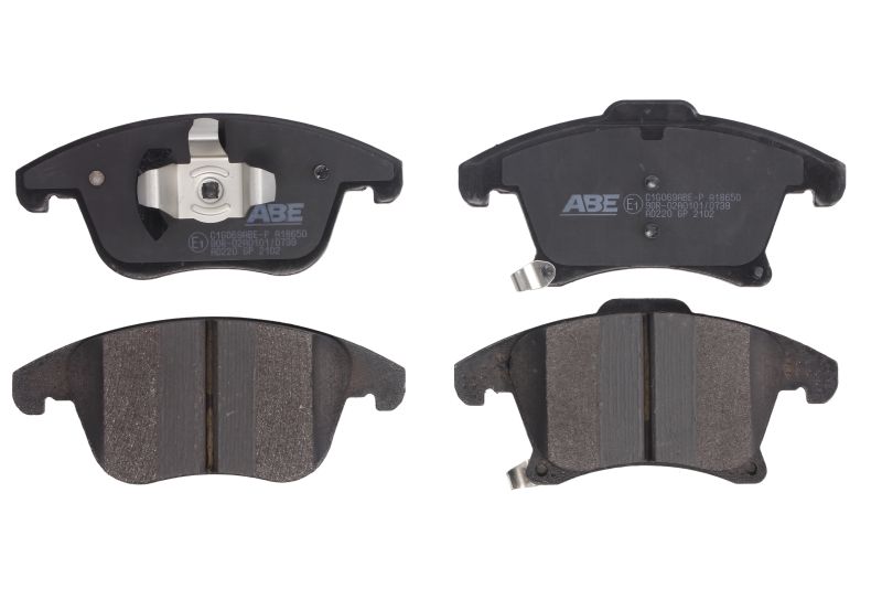 Комплект гальмівних колодок передн , FORD GALAXY III, GALAXY MK III, MONDEO V, S-MAX  FORD USA FUSION 1.0-2.5 09.12-