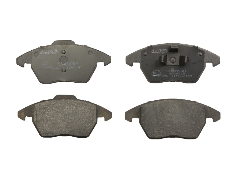 Комплект гальмівних колодок передн , CITROEN C4, C4 GRAND PICASSO I, C4 GRAND PICASSO II, C4 I, C4 PICASSO I  PEUGEOT 207, 208 I, 208/HATCHBACK, 3008, 3008 I, 307, 308, 308 I 1.0-Electric 10.03-
