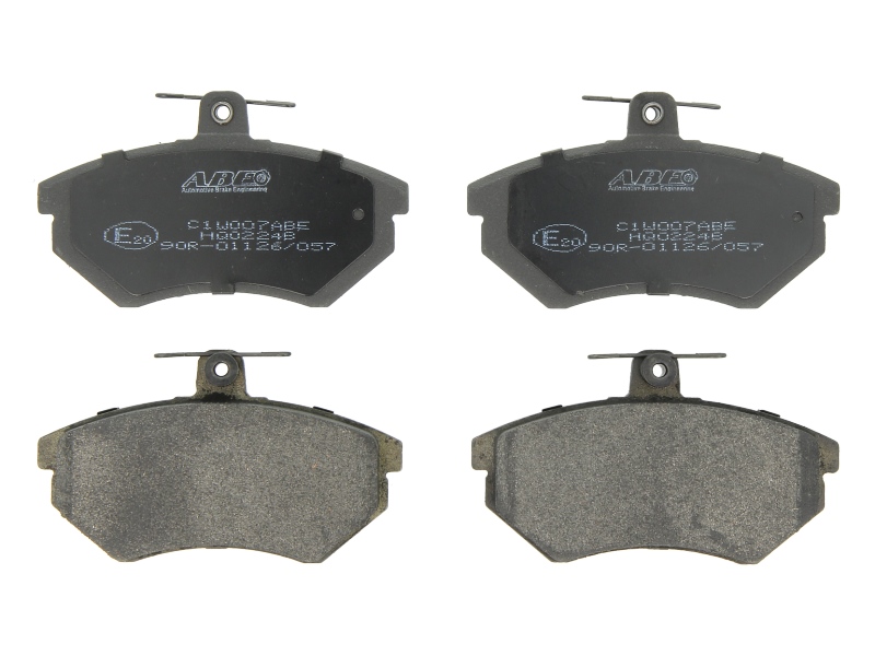 Комплект тормозных колодок передн , AUDI A4 B6  SEAT CORDOBA, IBIZA II, IBIZA IV, IBIZA IV SC, INCA, TOLEDO I  VW CADDY III, CADDY/MINIVAN, CORRADO, GOLF II, GOLF III, GOLF IV 1.4-2.2 01.81-