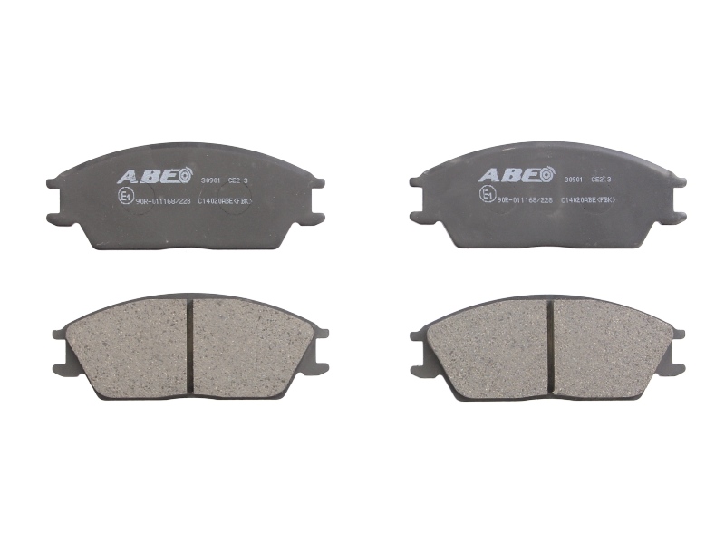 Комплект тормозных колодок передн , HONDA ACCORD II  HYUNDAI ACCENT, ACCENT I, ACCENT II, ELANTRA III, GETZ, LANTRA I, PONY, PONY / EXCEL, S, SONATA III 1.1-2.0 09.83-12.10