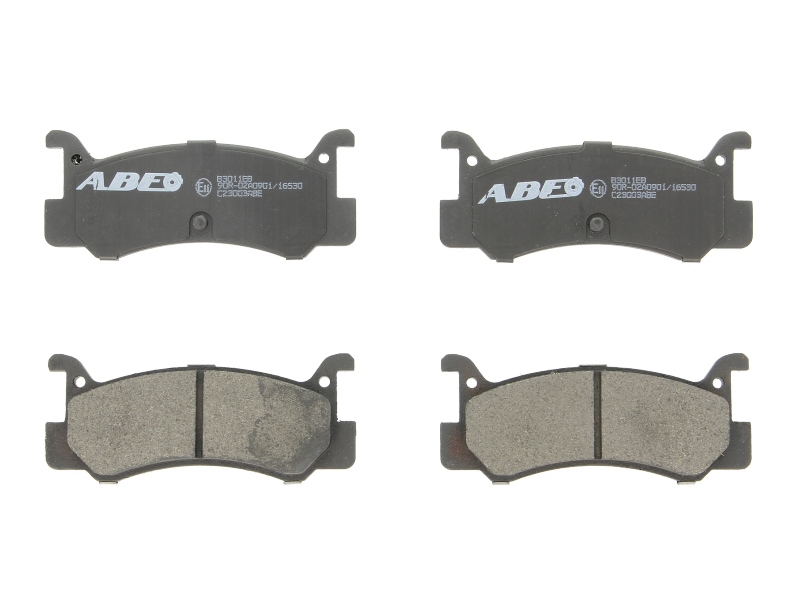 Комплект гальмівних колодок задн , DAIHATSU CHARADE IV, GRAN MOVE  MAZDA 323 C IV, 323 F IV, 323 III, 323 S IV, MX-3 1.0-1.8 08.85-