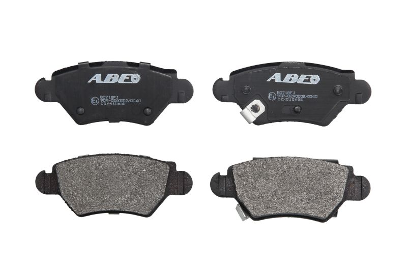 Комплект гальмівних колодок задн , CHEVROLET ASTRA, CORSA, VIVA, ZAFIRA  OPEL ASTRA F, ASTRA F CLASSIC, ASTRA F/KOMBI, ASTRA G, ASTRA G/KOMBI, COMBO TOUR, CORSA C 1.2-2.2D 08.94-06.12