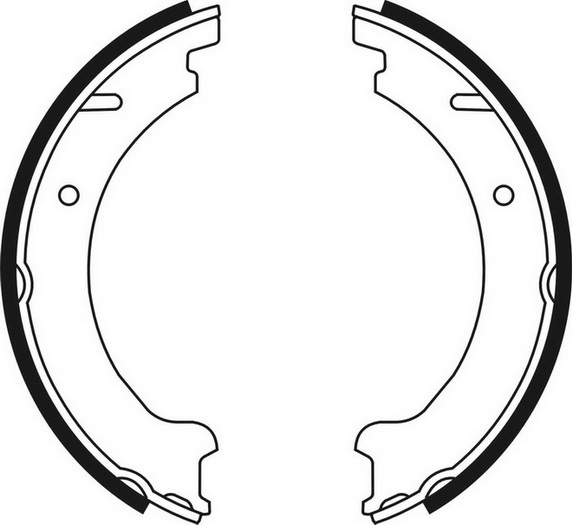 Тормозная колодка VOLVO 850, C70 I, S70, S80 I, S80 II, V70 I BMW X5 (E53) 2.0-3.2ALK 06.91-03.10