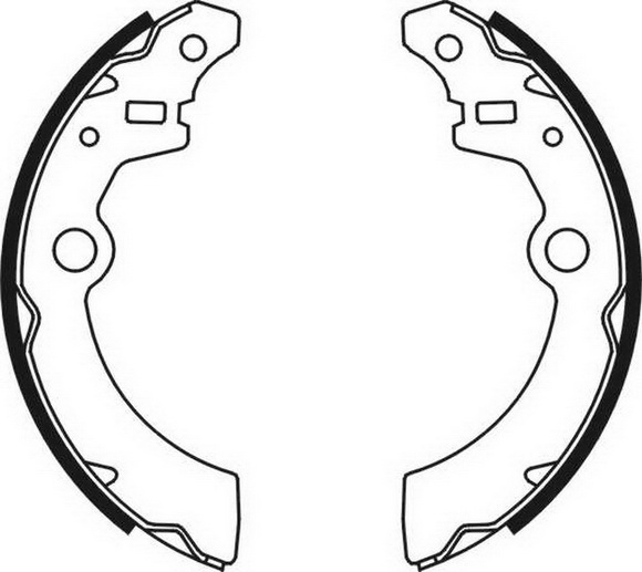 Гальмівна колодка (Sumitomo) SUZUKI ALTO VI, IGNIS I, IGNIS II, WAGON R, WAGON R+ 1.0-1.5 05.00-