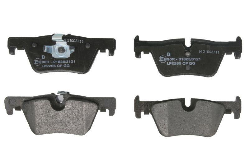 Колодки тормозные задние BMW 1 (F20), 1 (F21), 2 (F22, F87), 2 (F23), 3 (F30, F80), 3 (F31), 3 GRAN TURISMO (F34), 4 (F32, F82), 4 (F33, F83), 4 GRAN COUPE (F36) 1.5-3.0H 09.10-