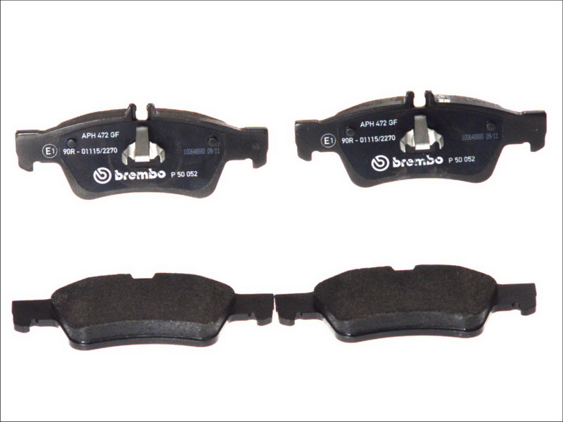 Комплект гальмівних колодок задн (без комплектуючих), MERCEDES CLS (C218), CLS (C219), CLS SHOOTING BRAKE (X218), E T-MODEL (S211), E T-MODEL (S212), E (VF211), E (W211) 1.8-5.5 10.98-12.17