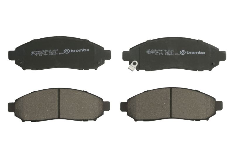 Комплект гальмівних колодок передн , NISSAN LEAF, NAVARA, NAVARA NP300, NP300, NV200, NV200 / EVALIA, PATHFINDER III 2.5D-Electric 10.04-