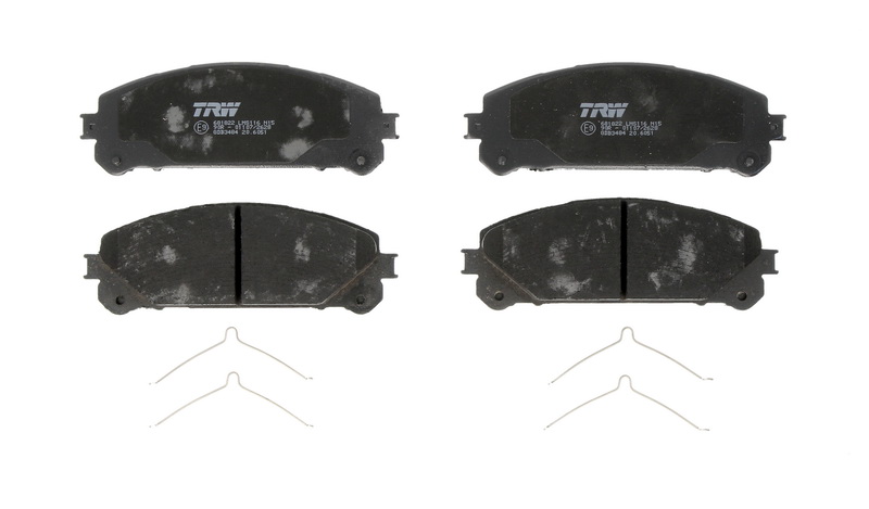 Комплект гальмівних колодок передн , LEXUS ES, NX, NX II, RX; TOYOTA CAMRY, HIGHLANDER / KLUGER, PREVIA III, RAV 4 III, RAV 4 IV, RAV 4 V 2.0-3.5H 10.05-