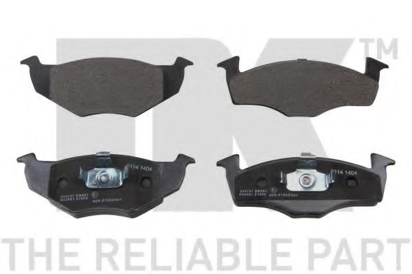 К-кт перед. тормоз. колодок Seat/VW Arosa,Fabia,Lupo,Polo 95-