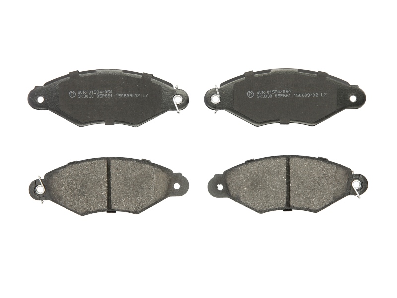 Комплект гальмівних колодок передн CERAMIC , CITROEN XSARA; NISSAN KUBISTAR 1.4/1.5D 04.97-10.09
