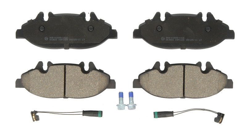 Колодки тормозные дисковые CERAMIC MB VITO 03- передние