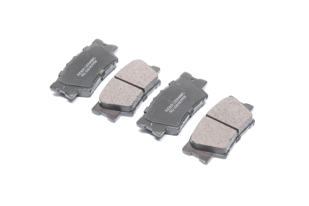 Комплект гальмівних колодок задн CERAMIC, VOLVO 340-360; LEXUS ES, HS; PONTIAC VIBE; TOYOTA AVALON, CAMRY, MARK X ZIO I, RAV 4 III, RAV 4 IV 1.8-3.5 08.84-