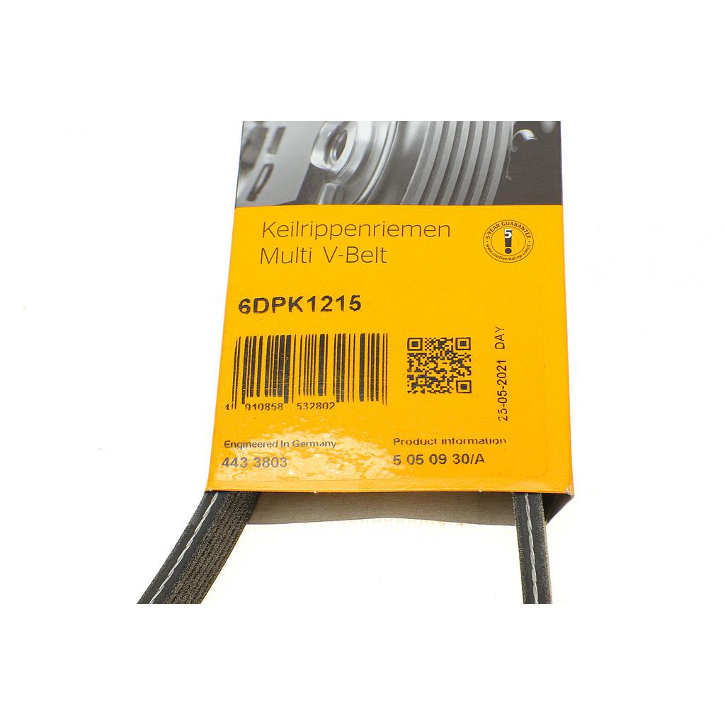 Ремінь клиновий 6 DPK 1215