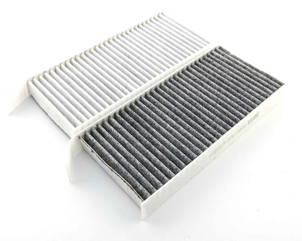 Фильтр салонный Renault Kangoo 08-, Master III 10-, MB Citan 13-, (2 шт), угольный