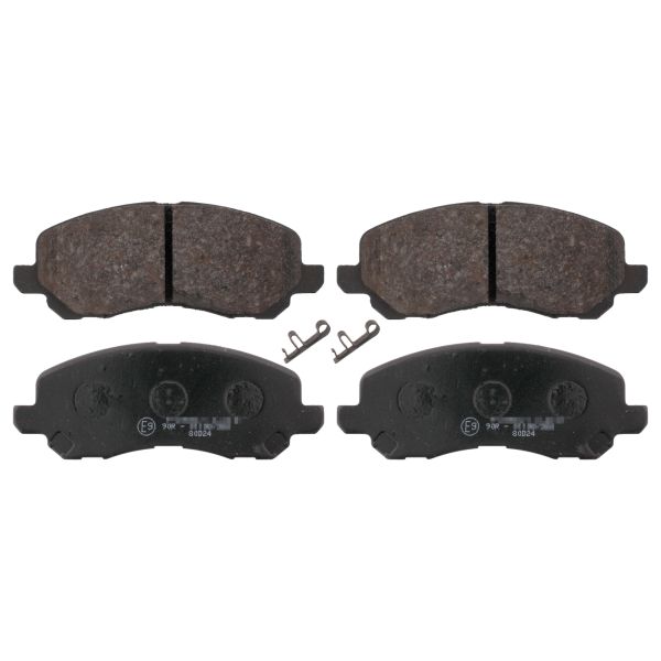 Тормозные колодки передние CHRYSLER 200, SEBRING; CITROEN C4 AIRCROSS; DODGE AVENGER, CALIBER; JEEP COMPASS, PATRIOT; MAZDA CX-7; MITSUBISHI ASX, ECLIPSE III, GALANT IX 1.3-3.8 09.96-