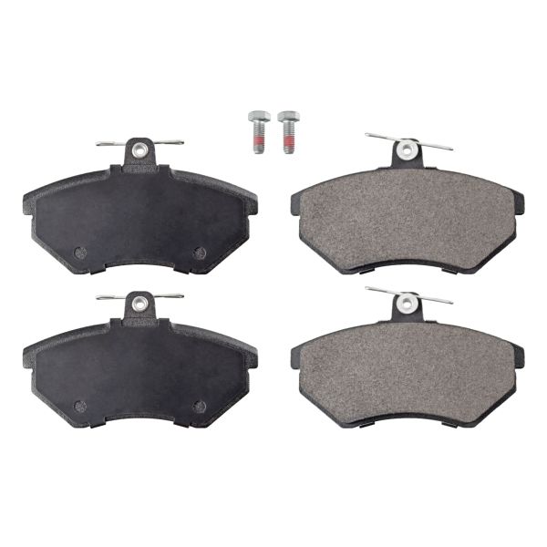 Комплект тормозных колодок передний SEAT CORDOBA, CORDOBA VARIO, IBIZA II, TOLEDO I; VW CORRADO, GOLF II, GOLF III, GOLF IV, PASSAT B3/B4, POLO, POLO III CLASSIC, VENTO 1.4-2.0 02.86-12.02