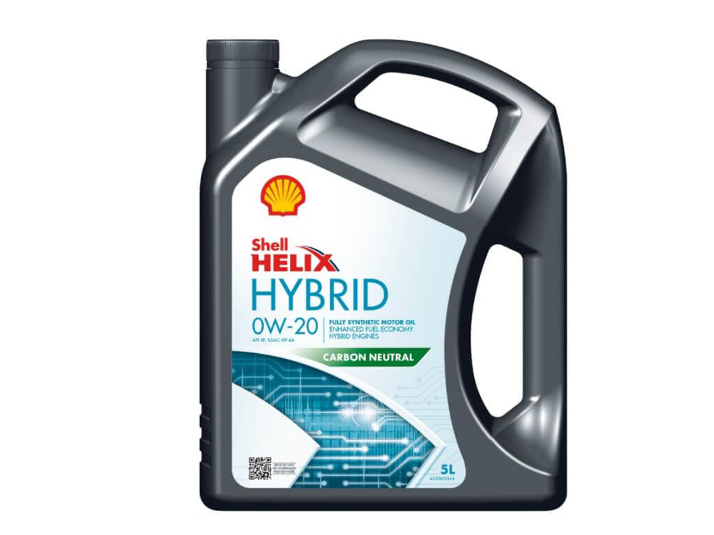 Масло двигателя 5L Shell Helix Hybrid 0W-20