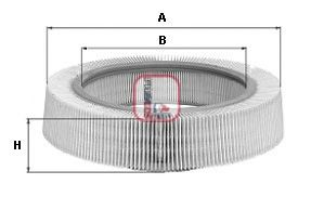 Фільтр повітряний Audi 100 1.8/2.0 -82