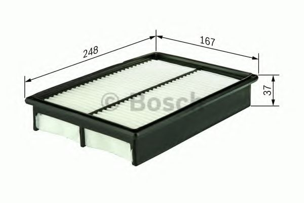 Фільтр повітряний Hyunday Accent 1.5Crdi 04-06-