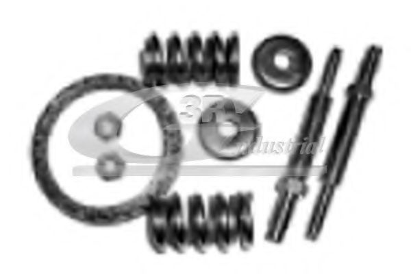 К-кт кріплення глушника Citroen Berlingo/Fiat Scudo/Peugeot Expert 1.9D 98-