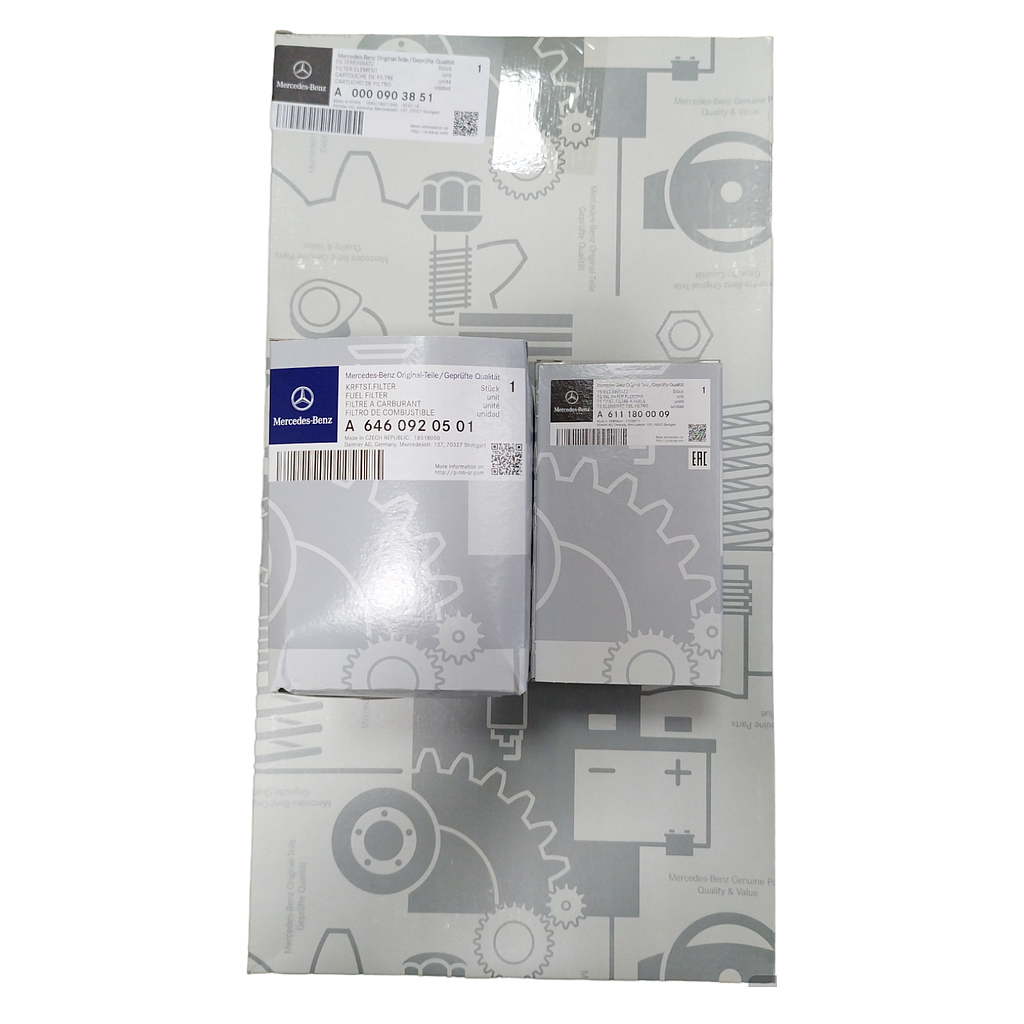 Комплект фільтрів (паливний+мастила+повітряний)